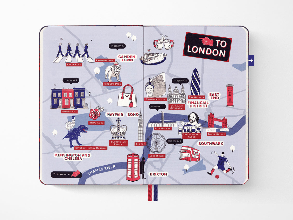 London Travel Guide LUXE x Moleskine