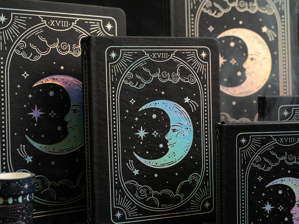 Lunar Veil A5 Dot Grid Journal