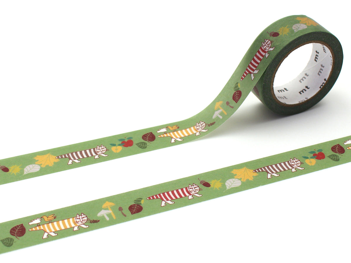 MT Masking Tape - 15 mm Lisa Larson Autumn Mikey