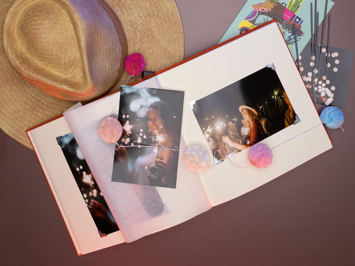 Marine Stripes Traditional Photo Album
