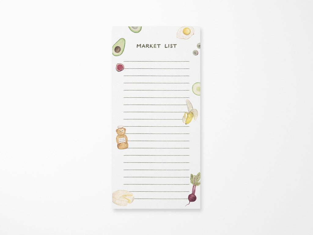Market List Notepad