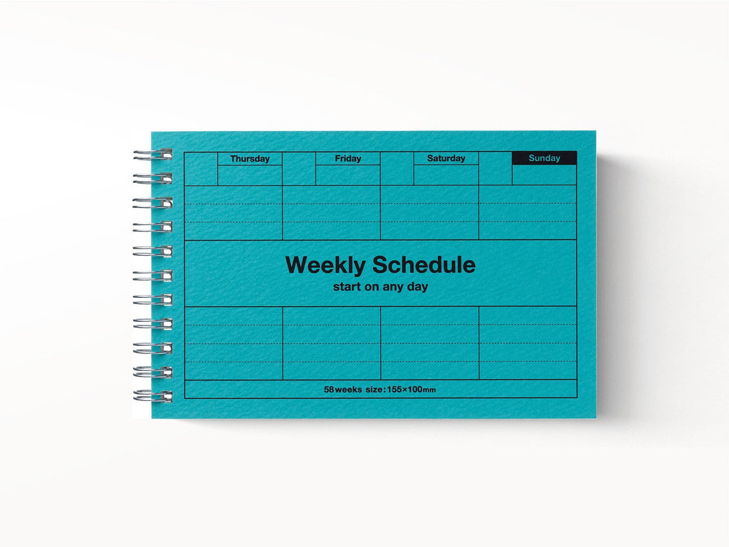 Mark's Dayfree Undated Weekly Schedule