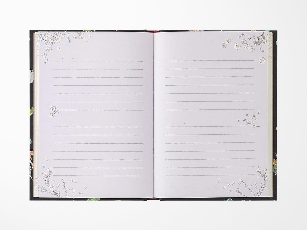 Midori 1 Year Diary - B6 Plants & Flowers