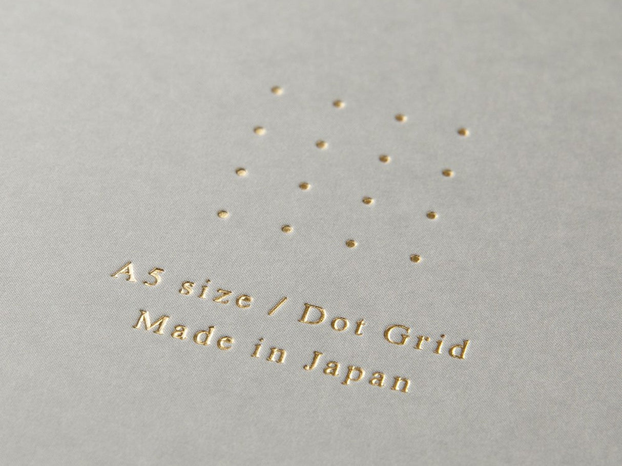 Midori A5 Ring Color Notebook - Dot Grid