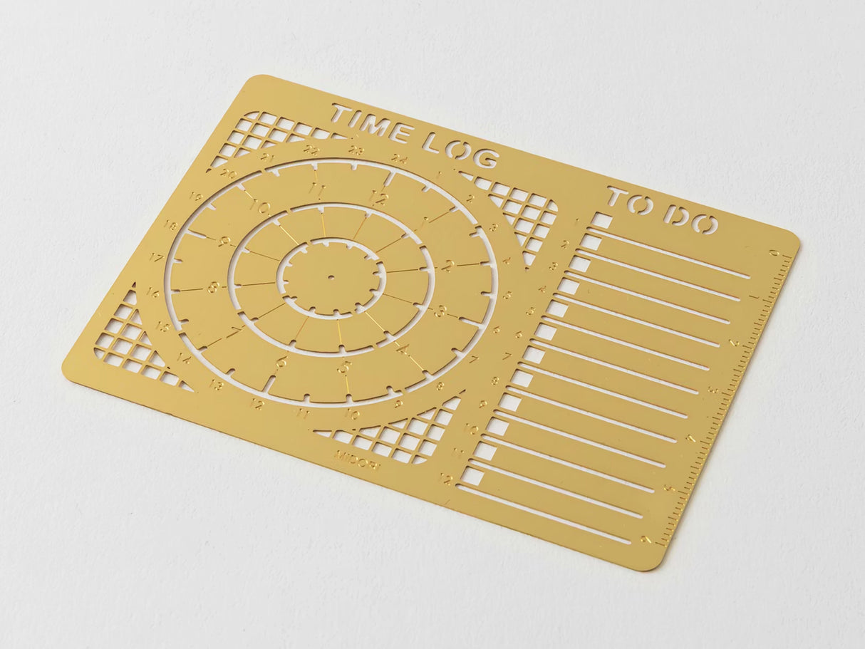 Midori Diary Template - Time Log