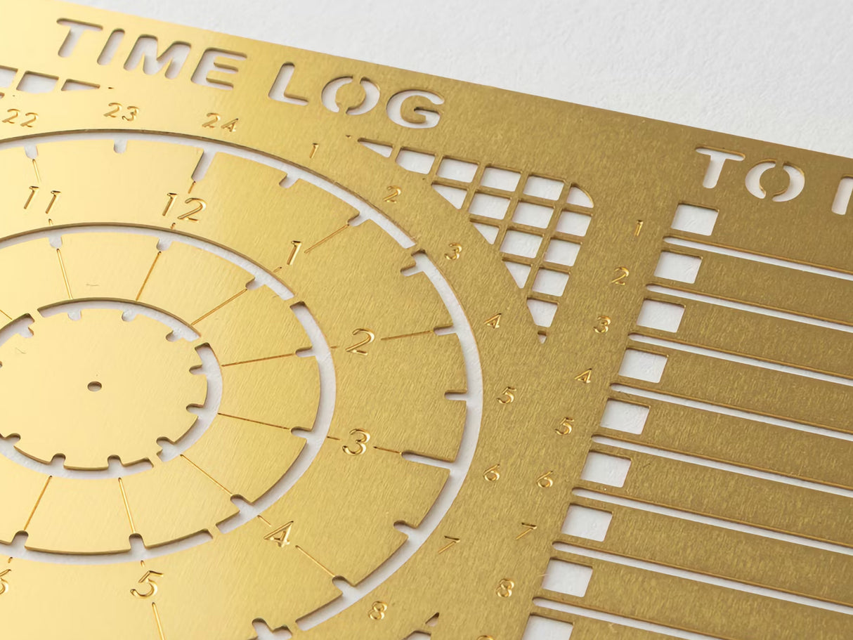 Midori Diary Template - Time Log