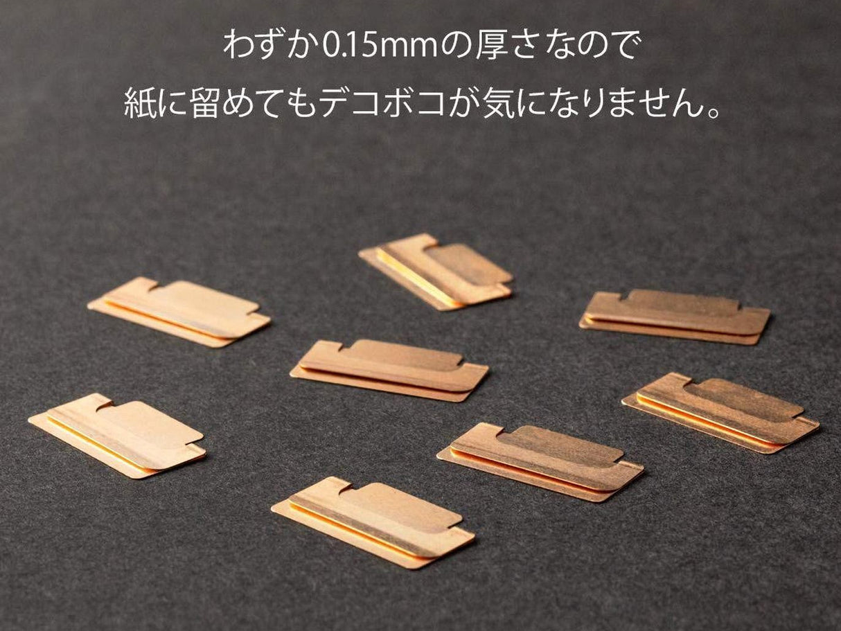 Midori Index Clips Chiratto Orange S