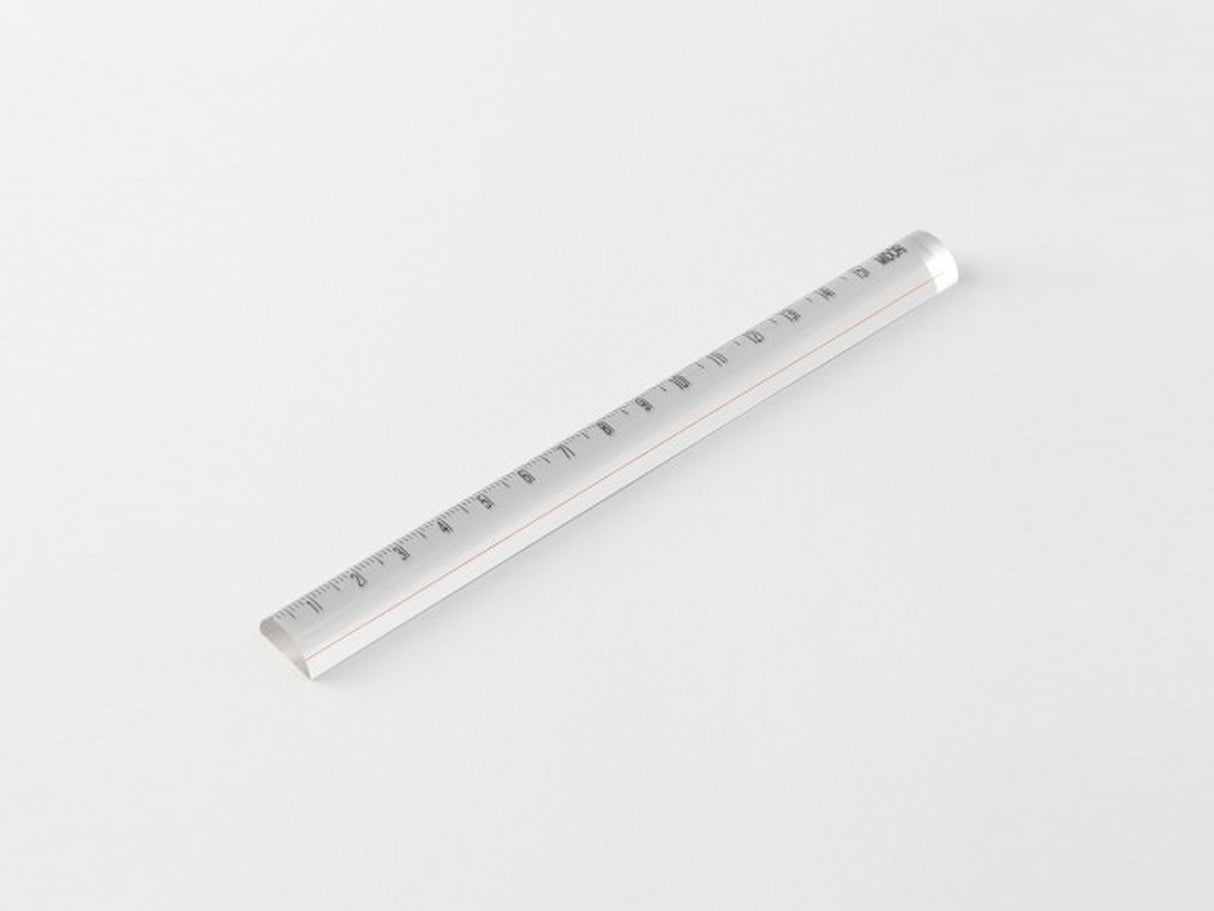 Midori Lens Magnifying Ruler - Clear