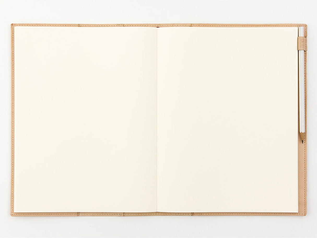 Midori MD Notebook A4 Goat Leather Cover
