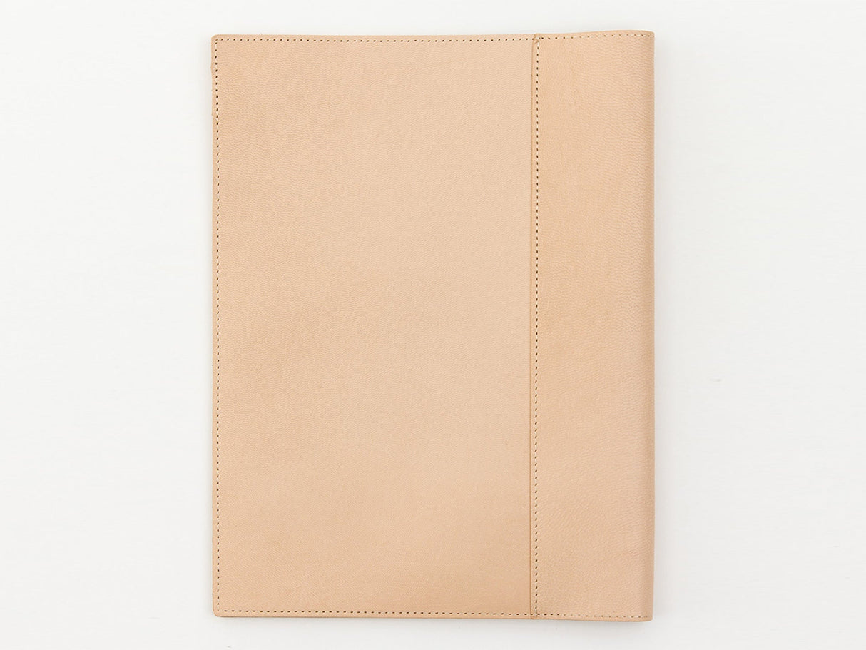 Midori MD Notebook A4 Goat Leather Cover