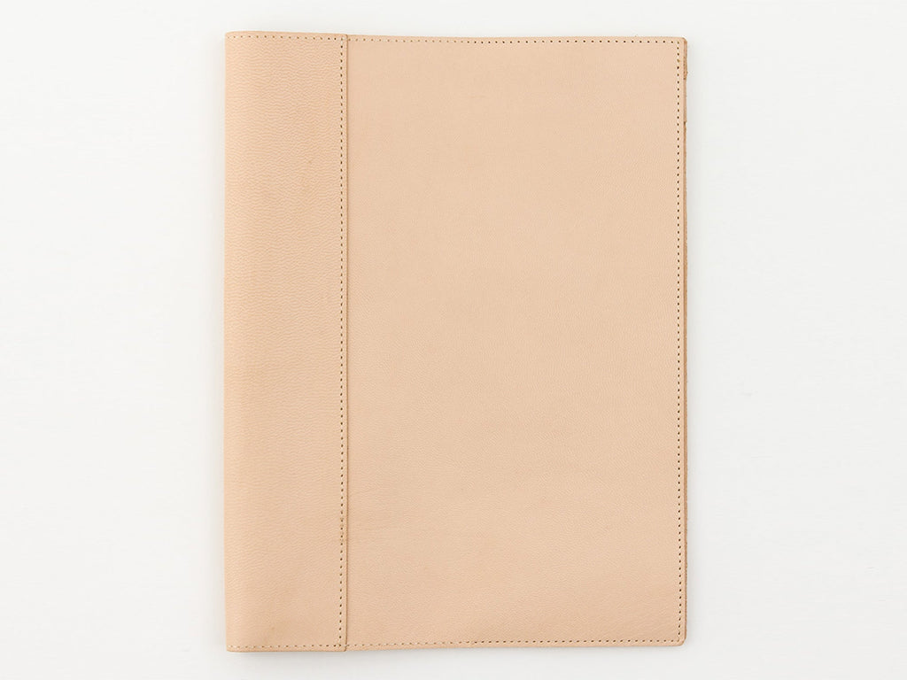 Midori MD Notebook A4 Goat Leather Cover