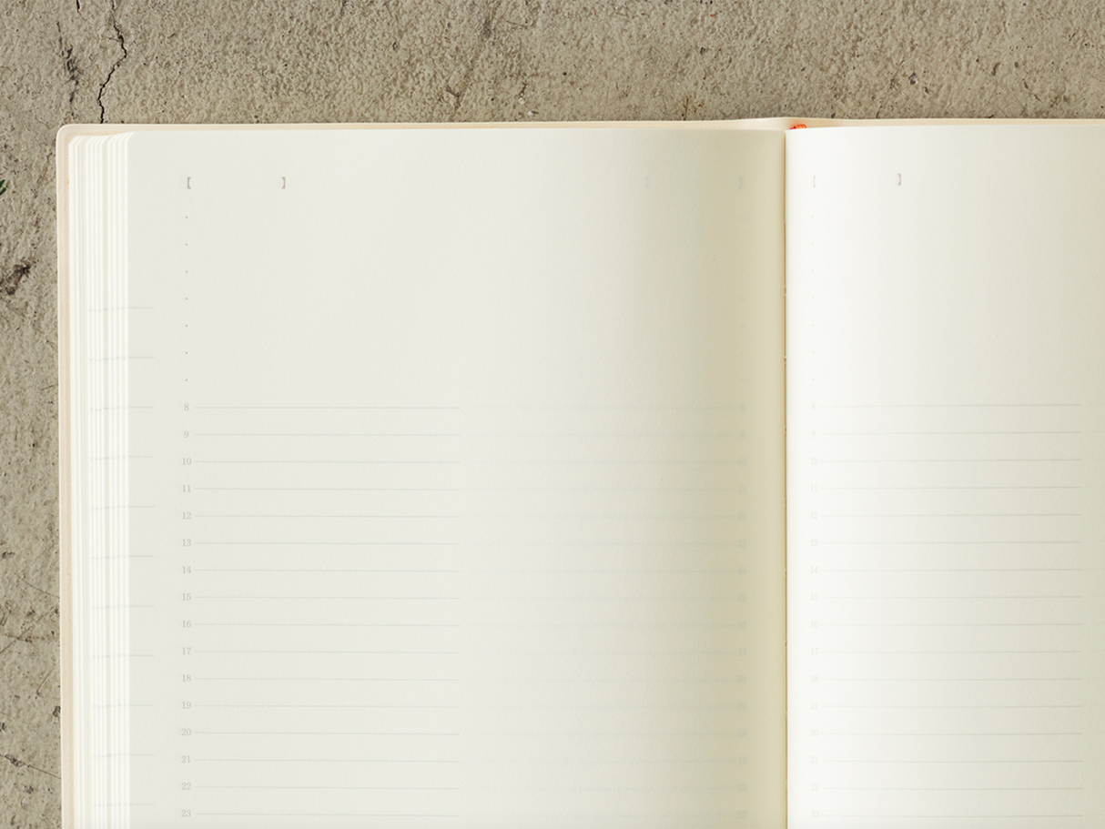 Midori MD Notebook Diary 2026 - 1 Day 1 Page