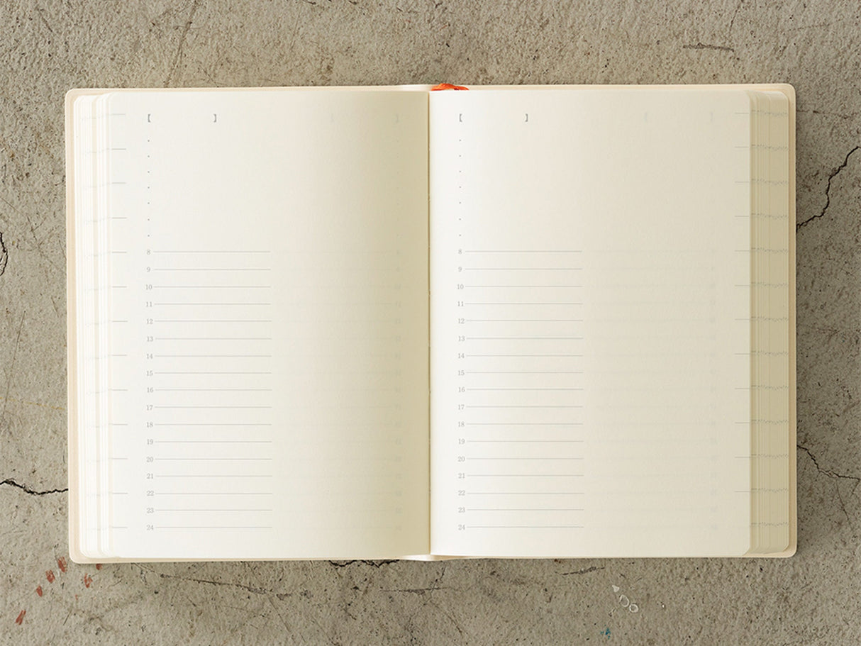 Midori MD Notebook Diary 2026 - 1 Day 1 Page
