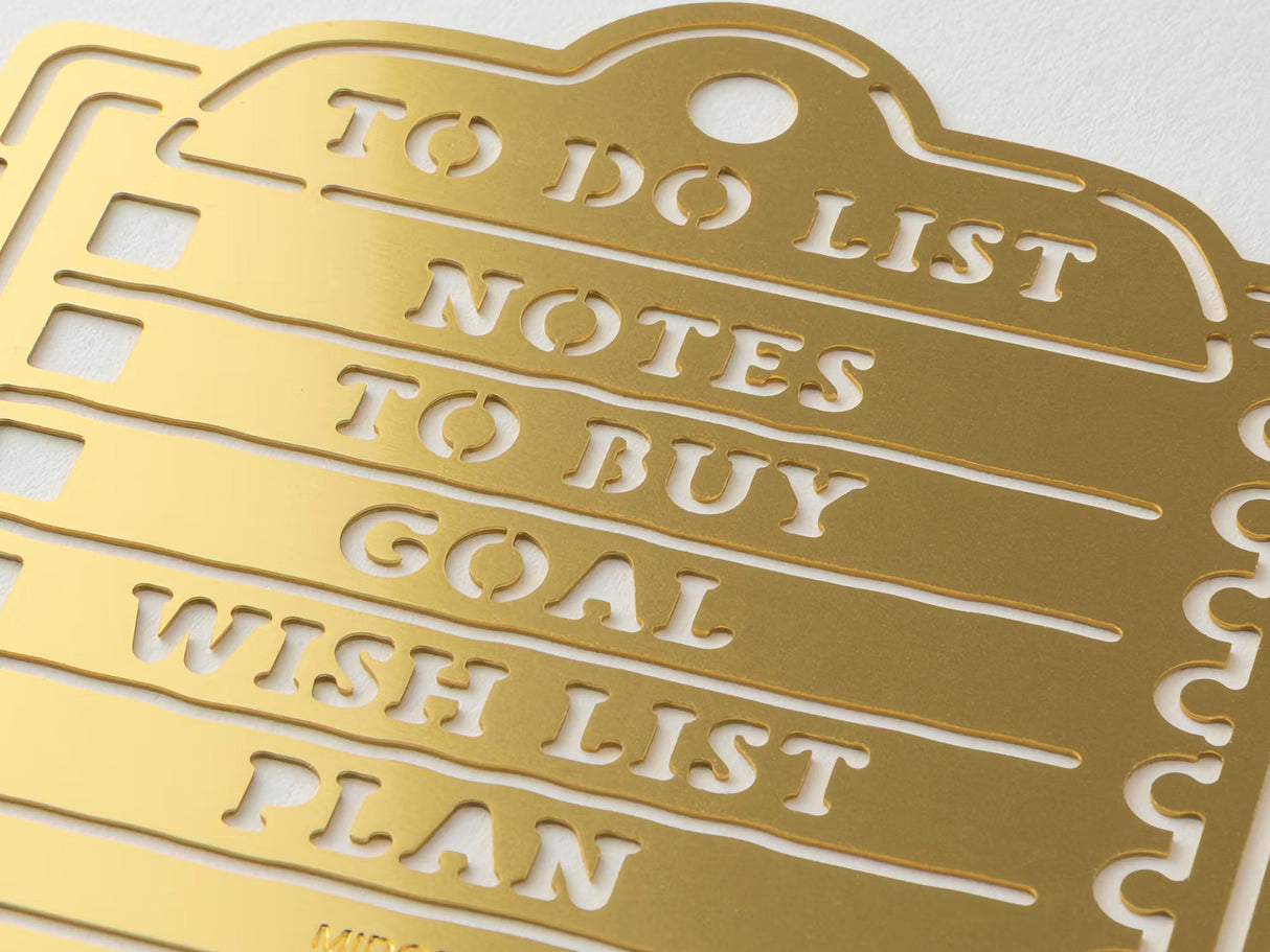 Midori Motif Template - Memo