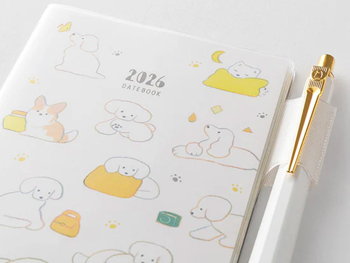 Midori Pocket Diary 2026 Mini - Dog