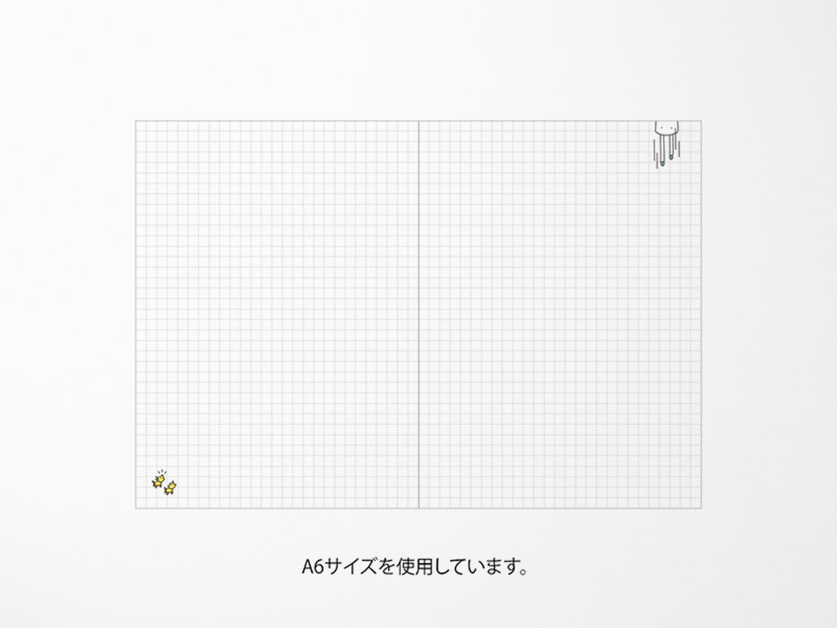 Midori Pocket Diary 2026 Monthly A6 - Ojisan