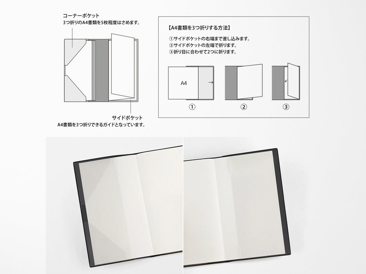 Midori Professional Diary PRD Slim Monthly Block 2026