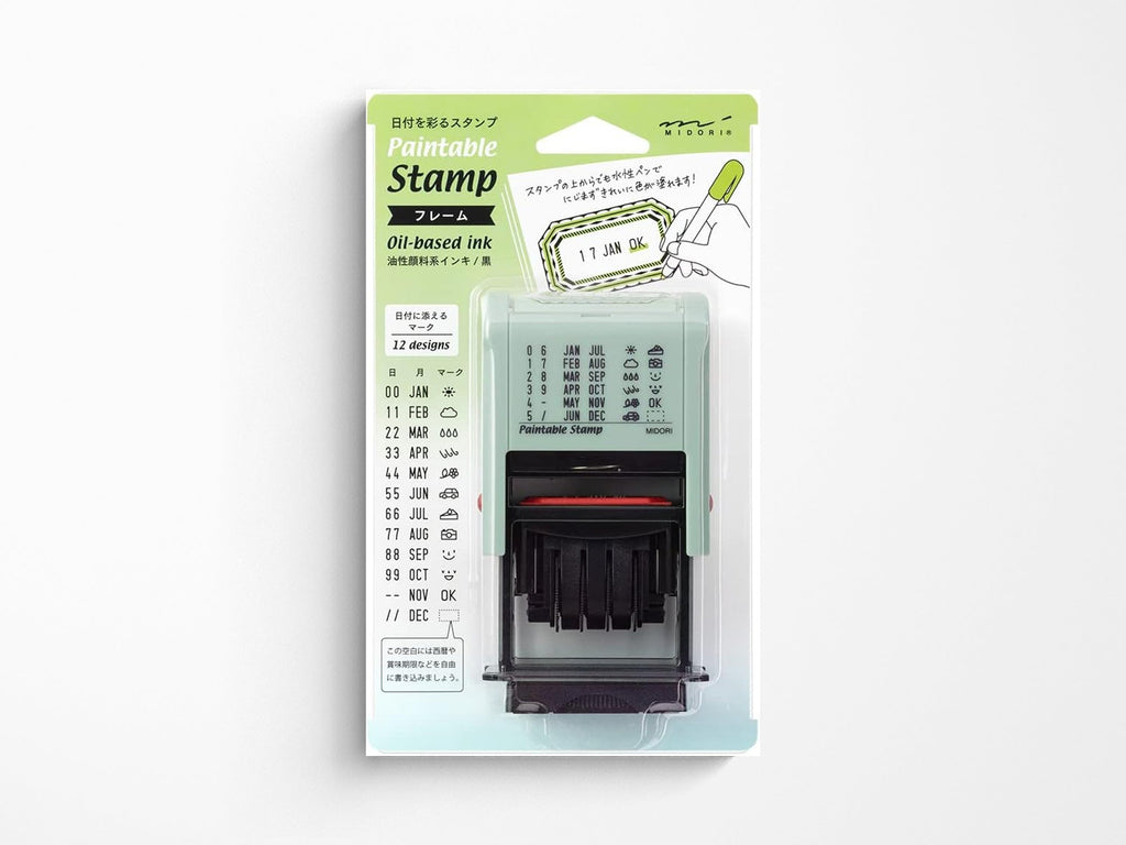 Midori Rotating Date Stamp - Frame