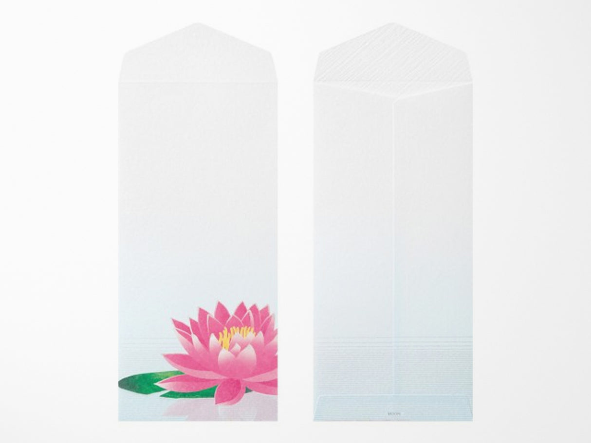 Midori Seasonal Envelopes - 176 Water Lily Reflection