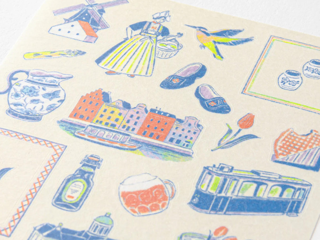 Midori Stickers - Dutch Motifs