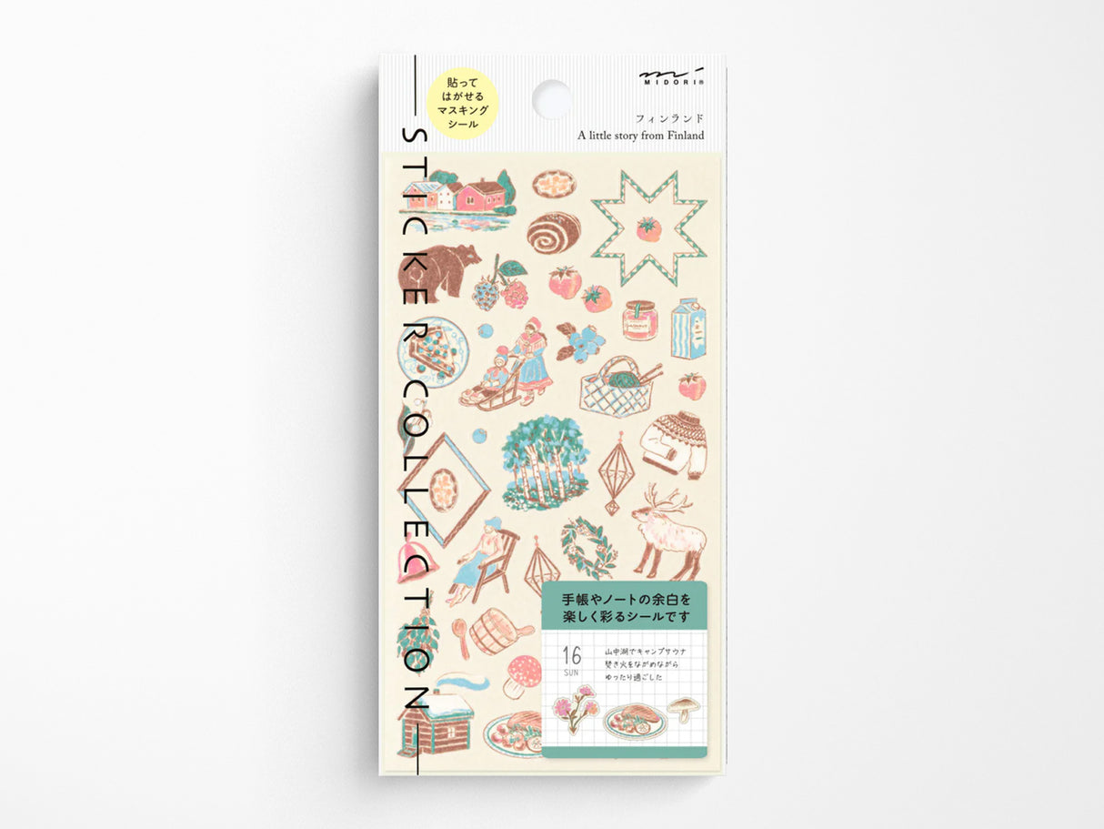 Midori Stickers - Finnish Motifs