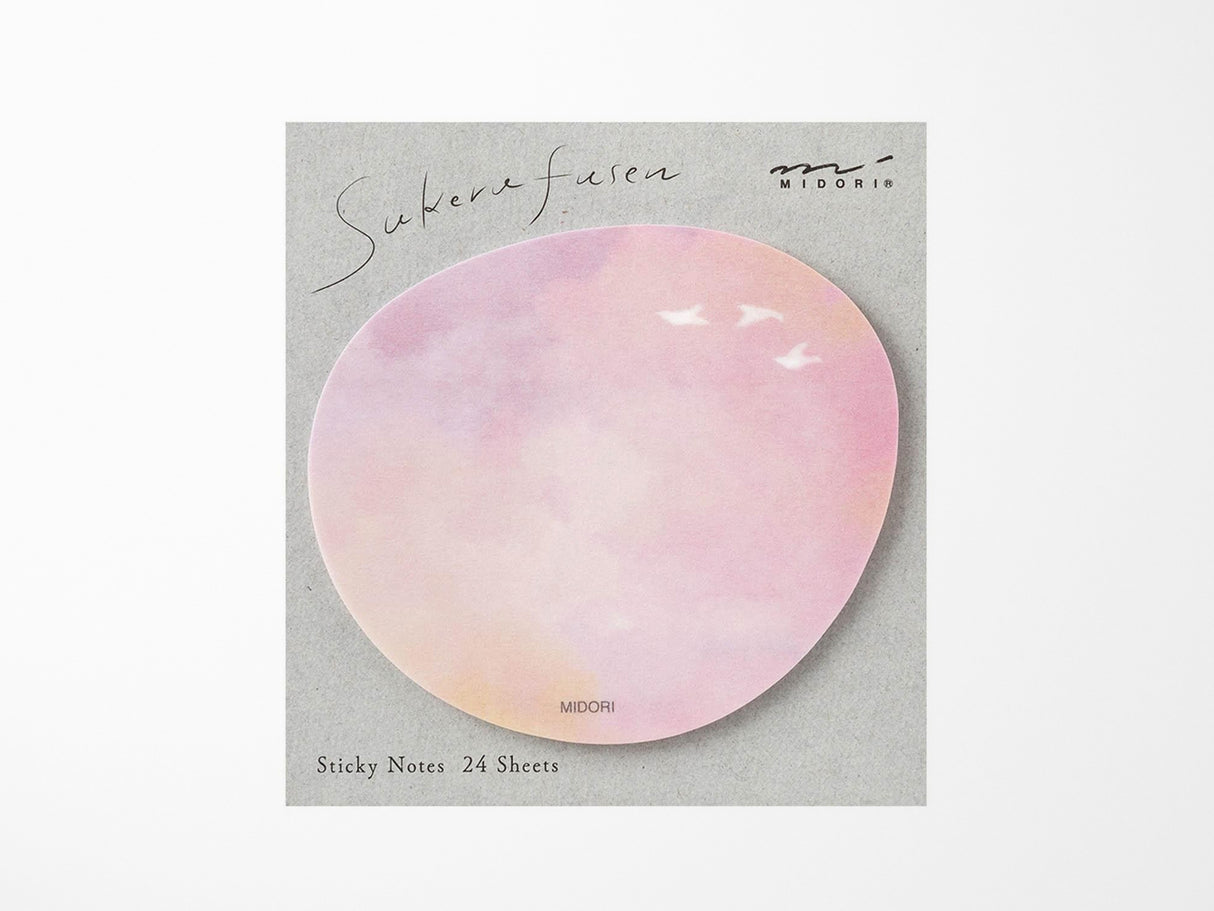 Midori Sticky Notes - Transparent Sunset