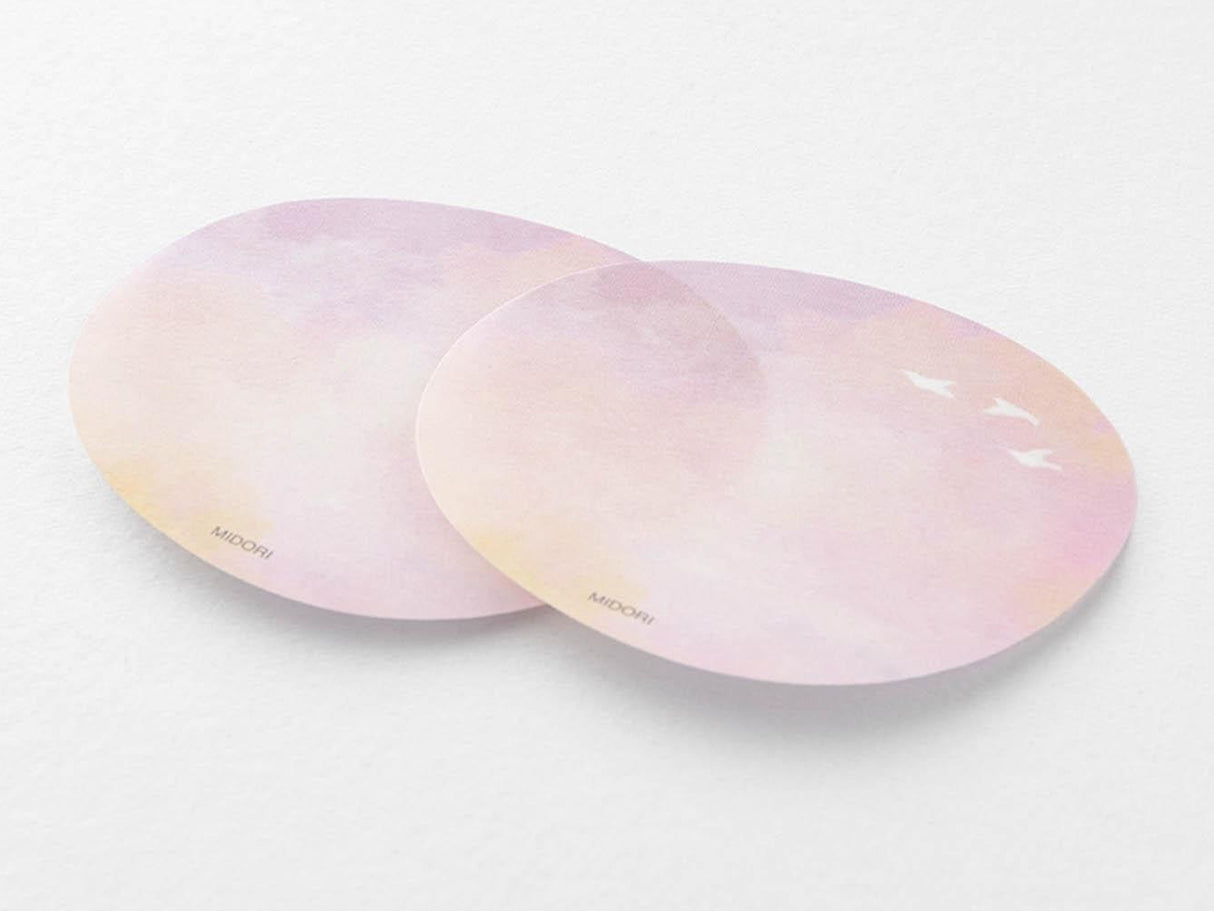 Midori Sticky Notes - Transparent Sunset