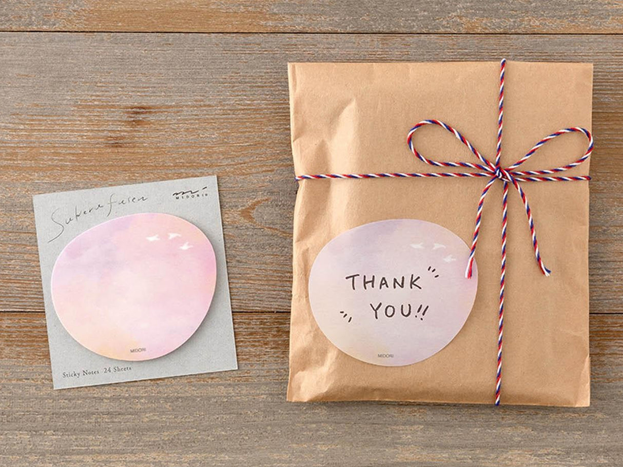 Midori Sticky Notes - Transparent Sunset