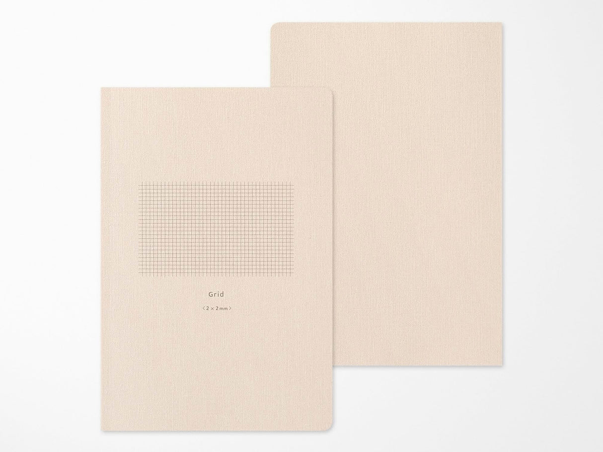 Midori Yuru Log Notebook B6 - 2x2 mm Grid