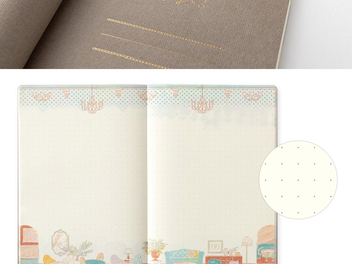 Midori Yuru Log Notebook B6 - Travel & Hotel A