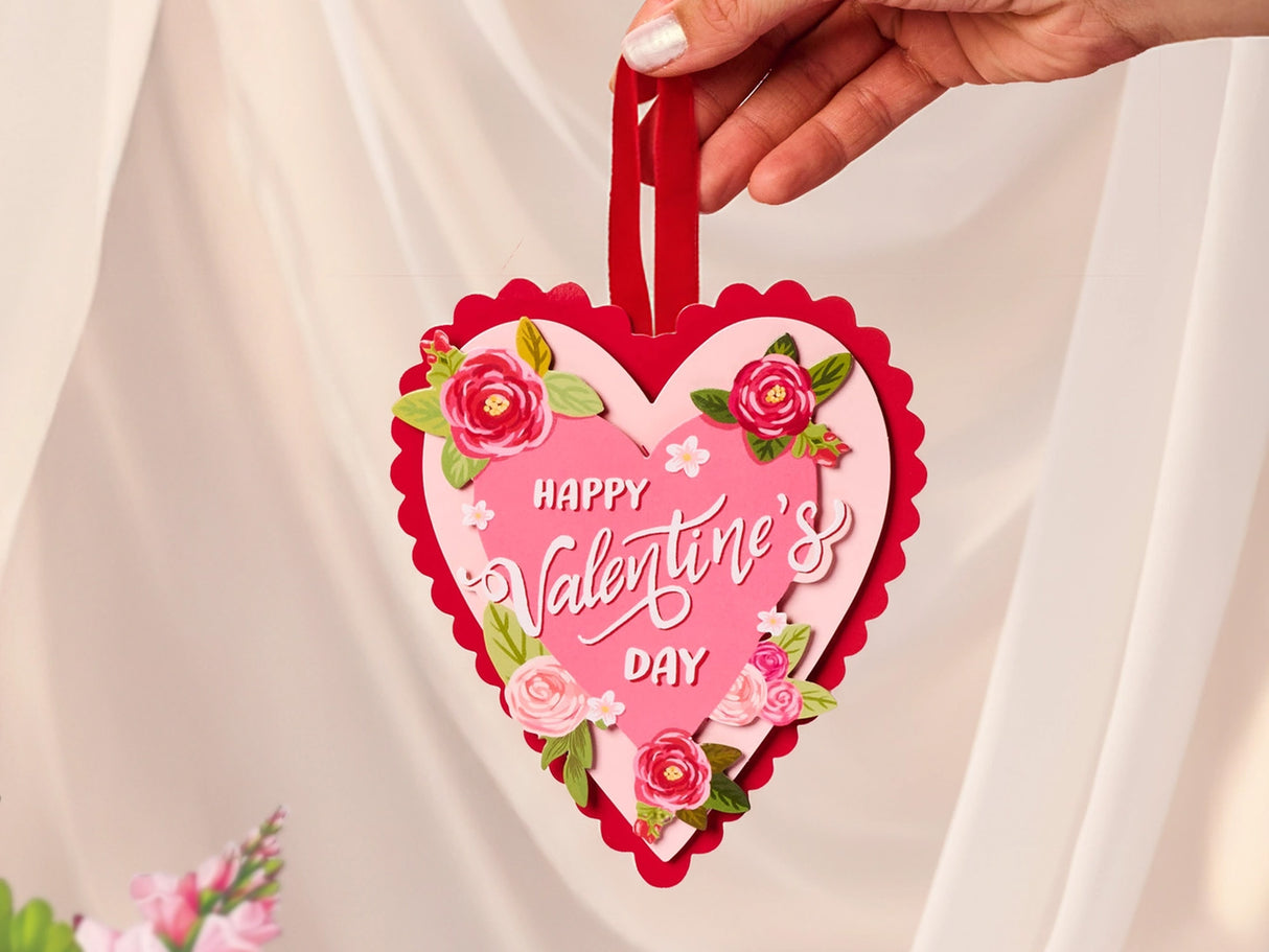 Mini Valentine Pop Up Heart Card