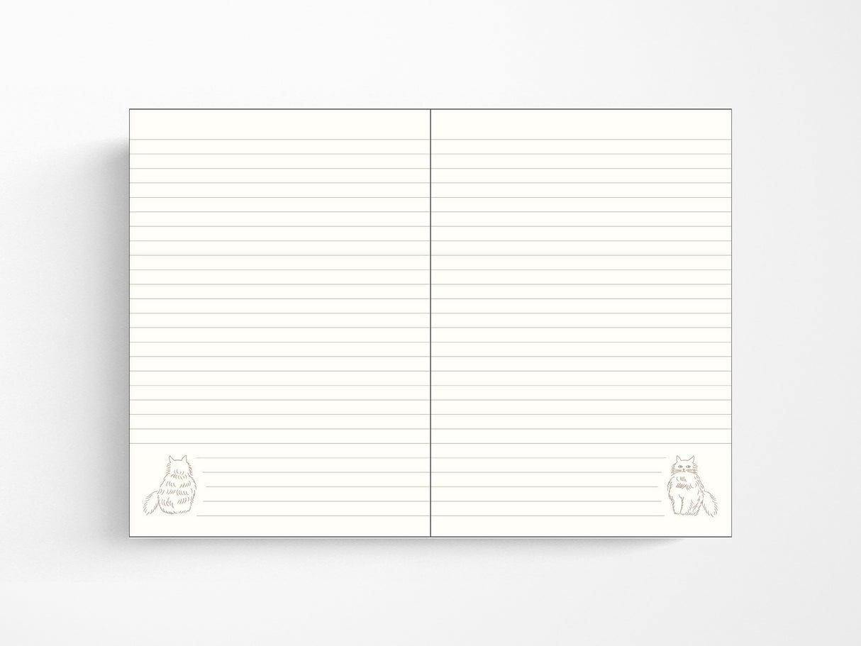 Miyuki Matsuo Cat Notebook - Minette