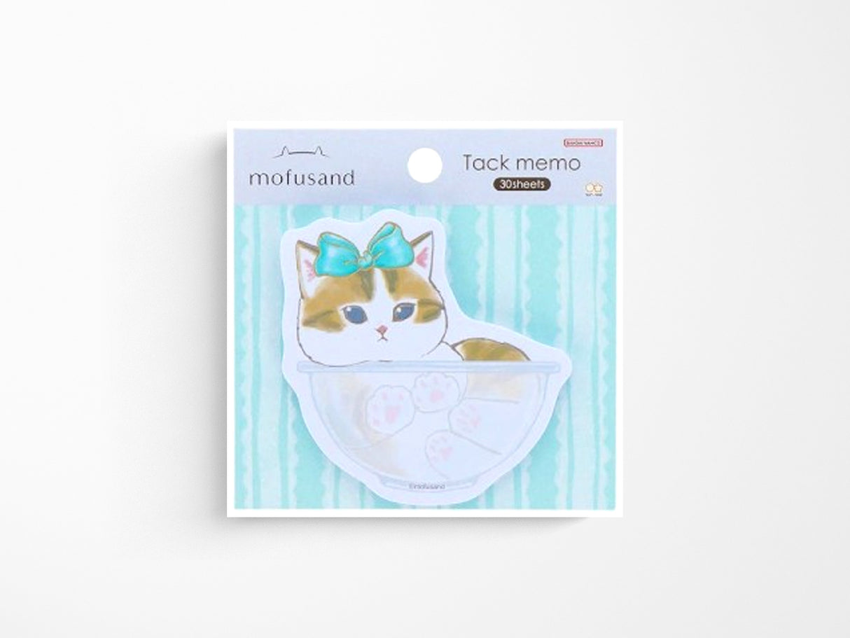 Mofusand Sticky Notes - Bowl
