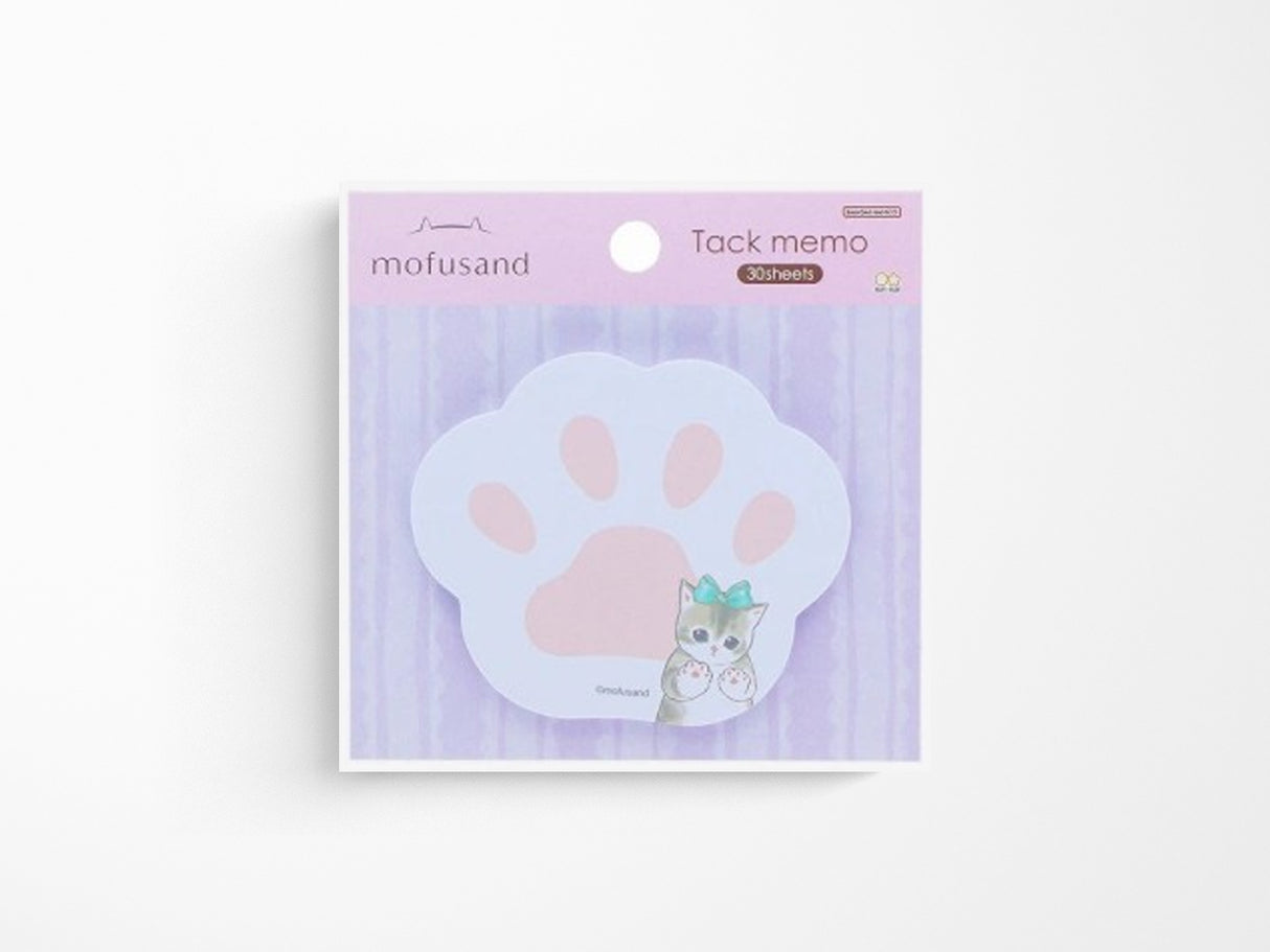 Mofusand Sticky Notes - Cat Paws