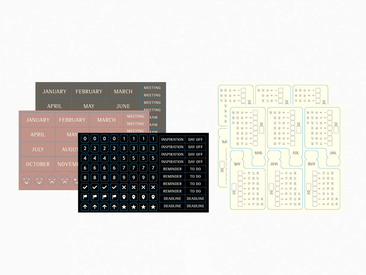 Moleskine 12 Month Weekly UNDATED Planner - BLACK Hardcover