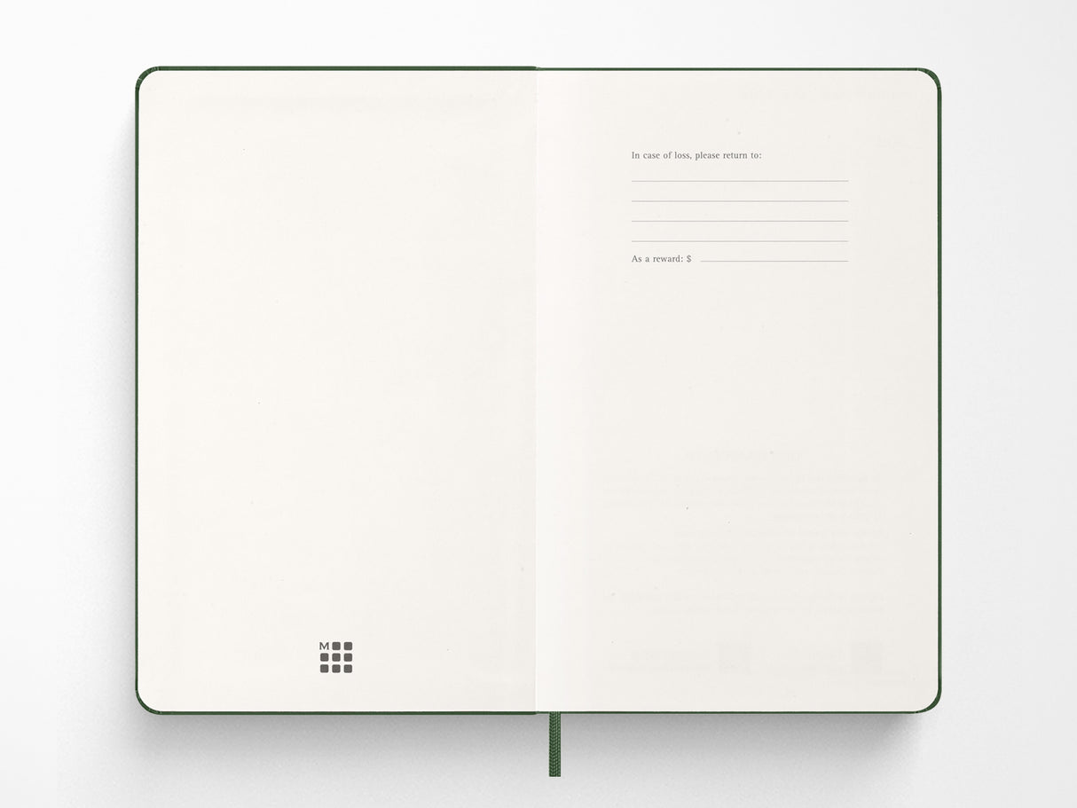 Moleskine 2027 Daily Planner - Myrtle Green Hardcover