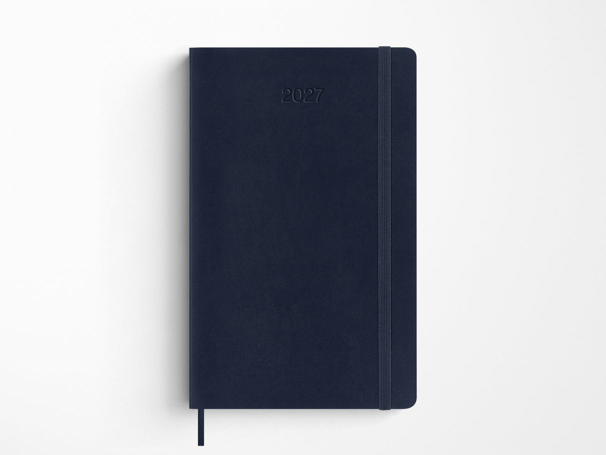 Moleskine 2027 Daily Planner - Sapphire Blue Hardcover