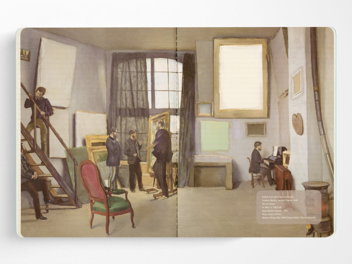 Moleskine Impressions of Impressionism Cahier Journal X Large