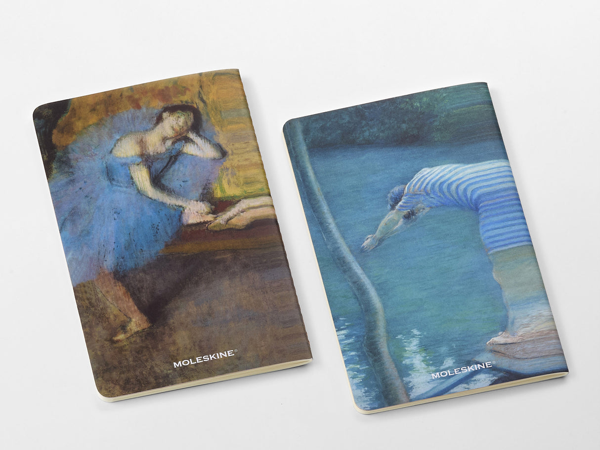 Moleskine Impressions of Impressionism Cahier Journals, Set of 2