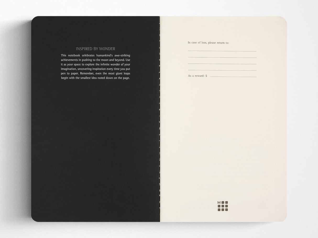 Moleskine NASA-inspired Limited Edition Cahier Journals, Set of 2