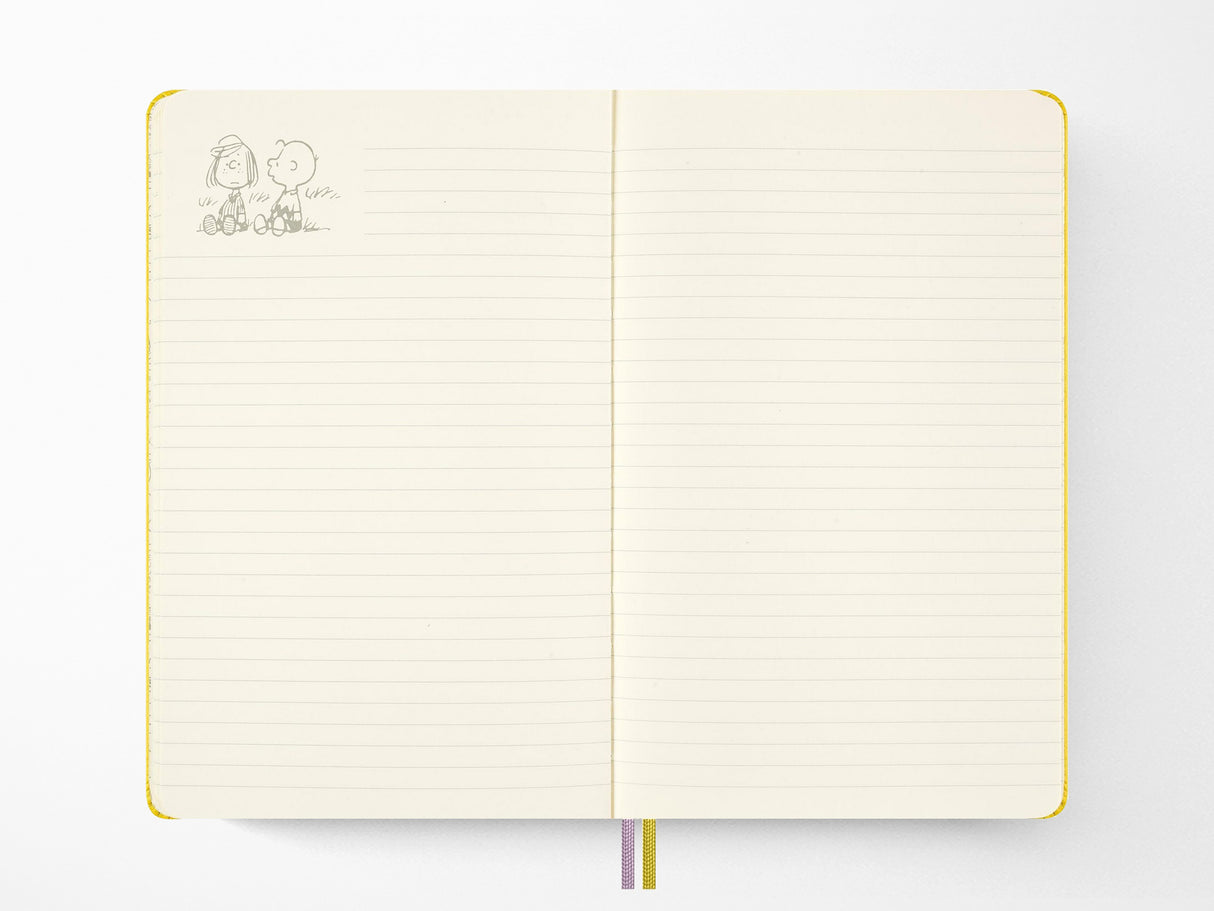 Moleskine Peanuts Limited Edition Notebook - Yellow Peppermint Patty
