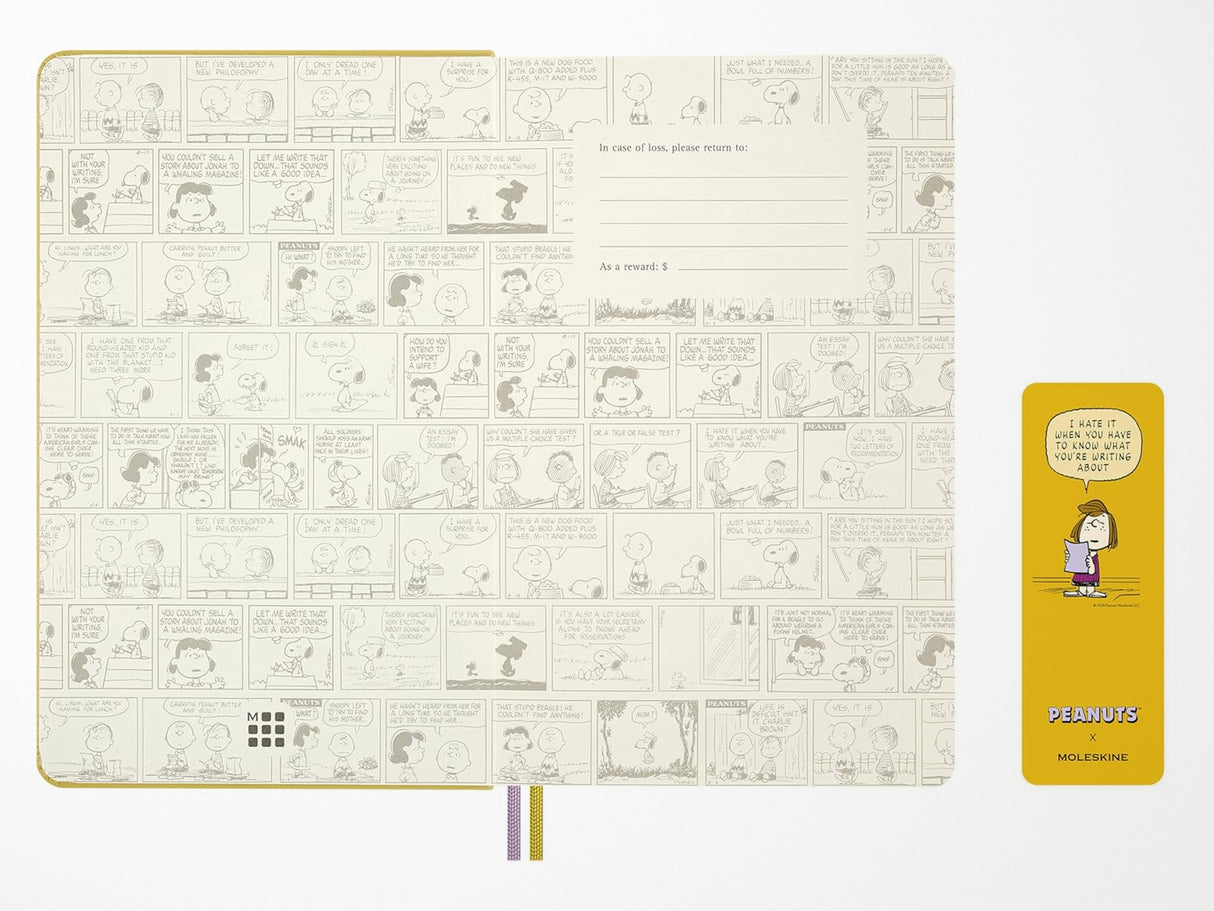 Moleskine Peanuts Limited Edition Notebook - Yellow Peppermint Patty