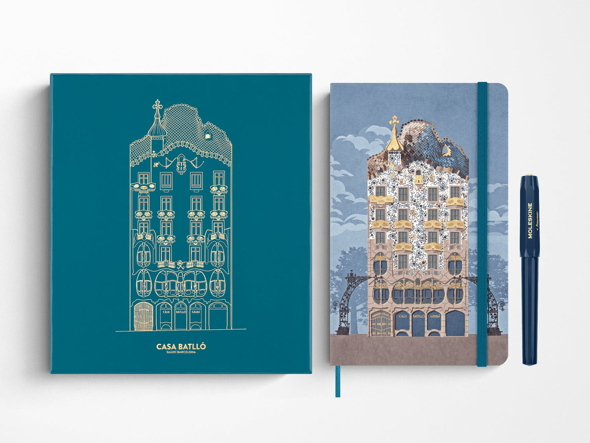 Moleskine x Casa Batlló Collector's Box With Notebook and Kaweco Pen