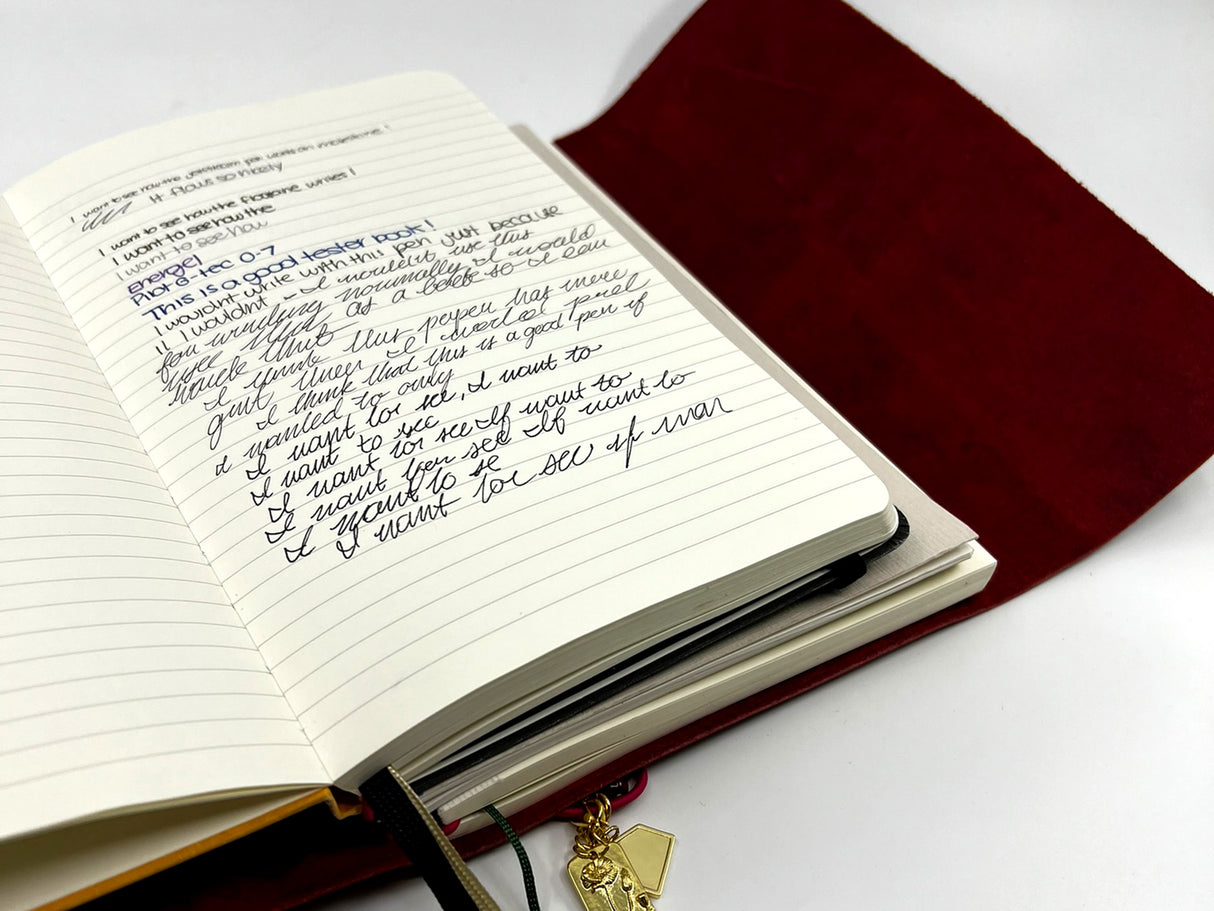 Montana Tri-Fold Refillable Leather Journal