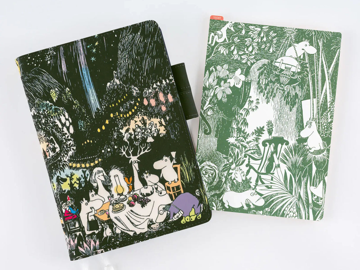 Moomin Pencil Board for Hobonichi A5 Size - Jungle Game