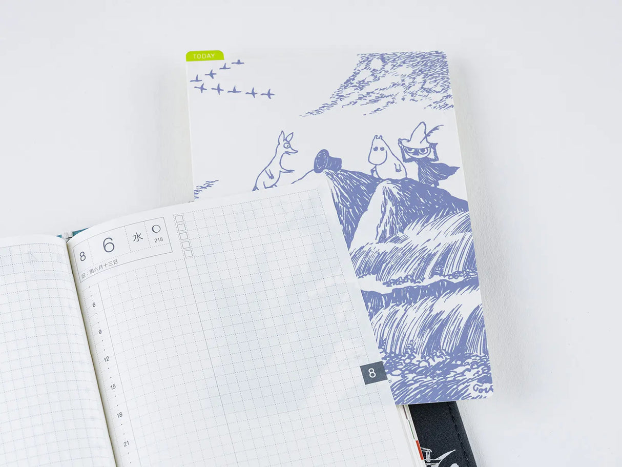 Moomin Pencil Board for Hobonichi A6 Size - Mysterious Hat
