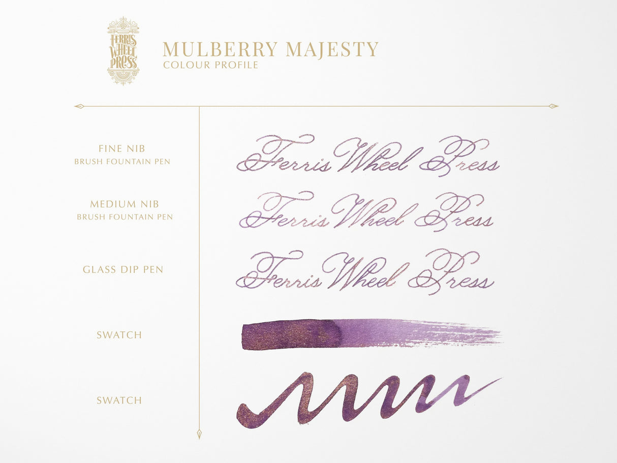 Mulberry Majesty Fountain Pen Ink