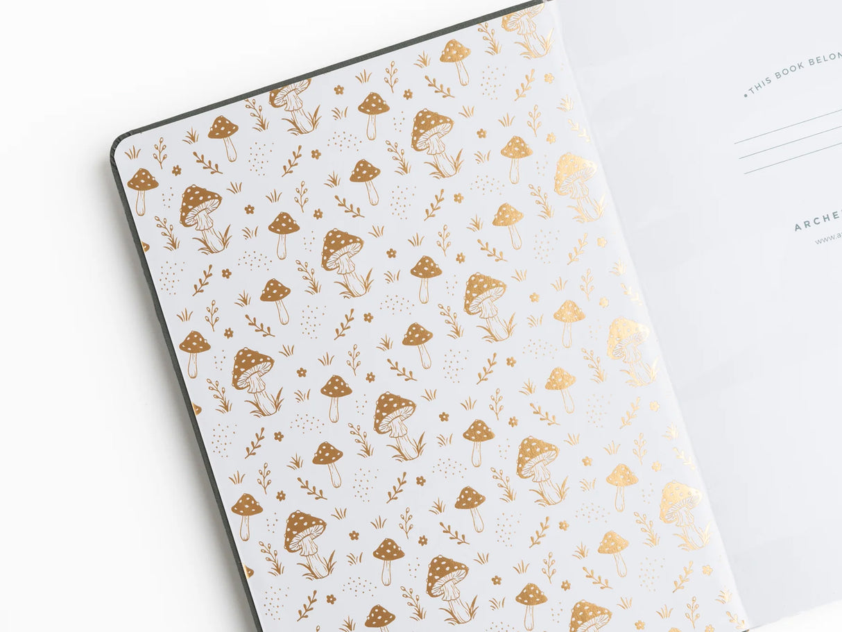 Mushrooms A5 Dot Grid Journal - Limited Edition