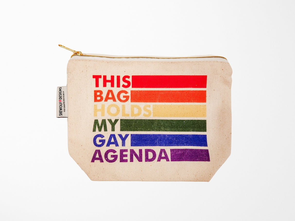 My Gay Agenda Zipper Pouch