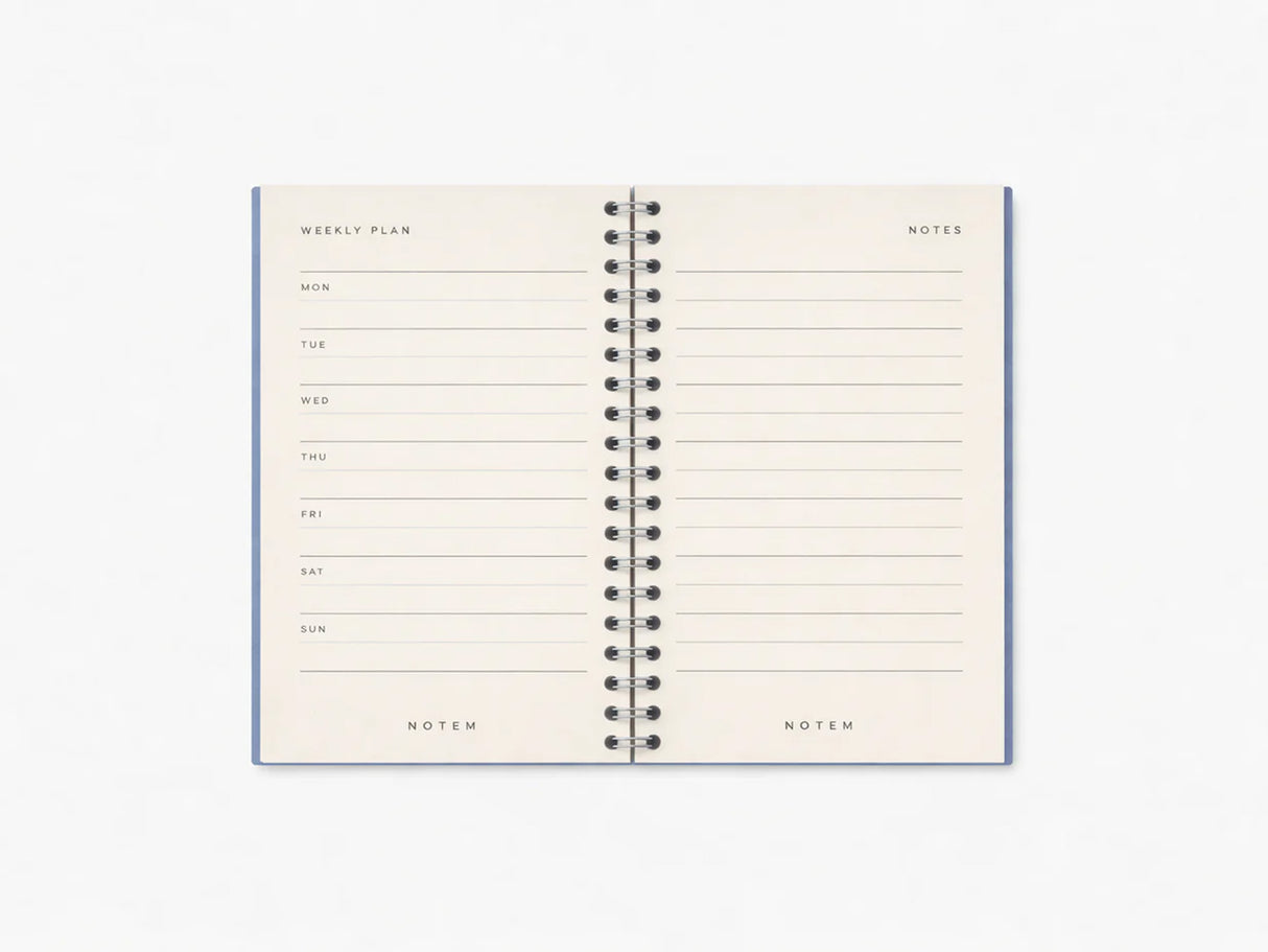 NEW! Notem LUCA Weekly Planner - Red Check